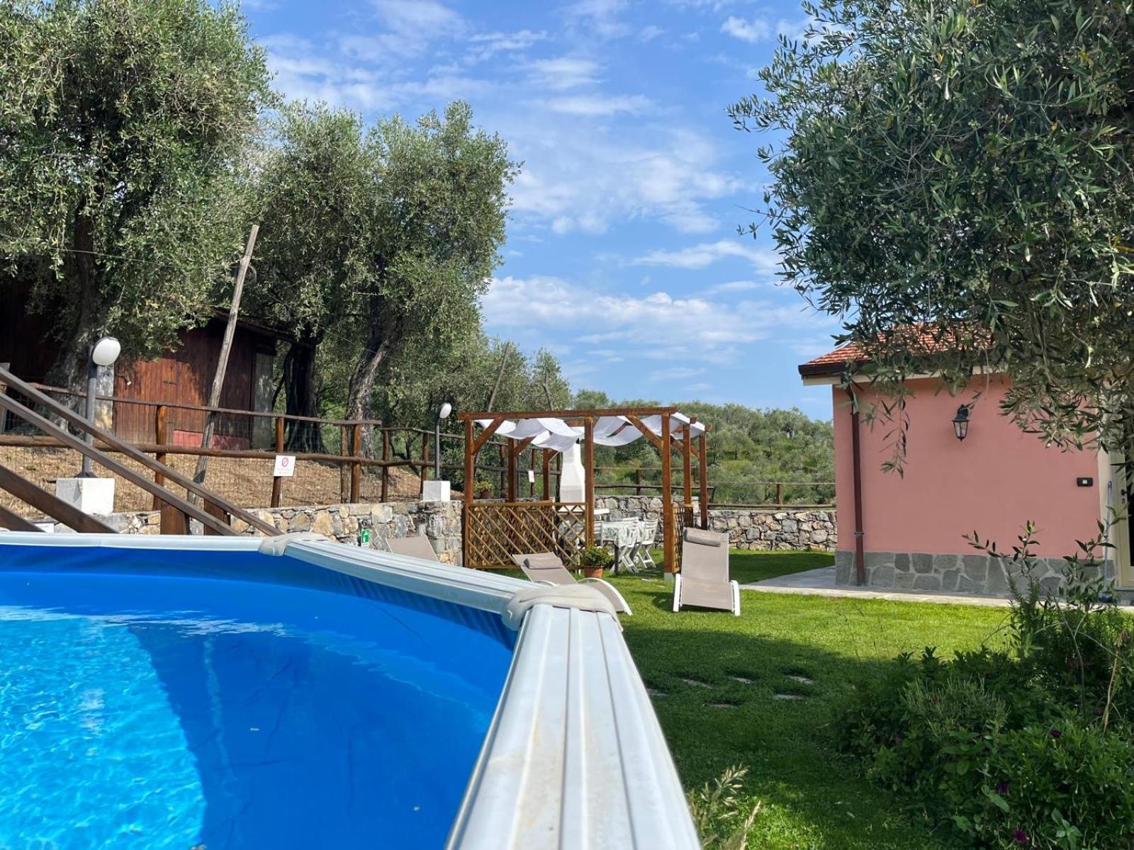 Fior D'Olivo - Villa Con Piscina Privata A Pochi Minuti Dal Centro Di Sestri Levante, Mare E Spiaggie Santo Stefano del Ponte Exterior foto