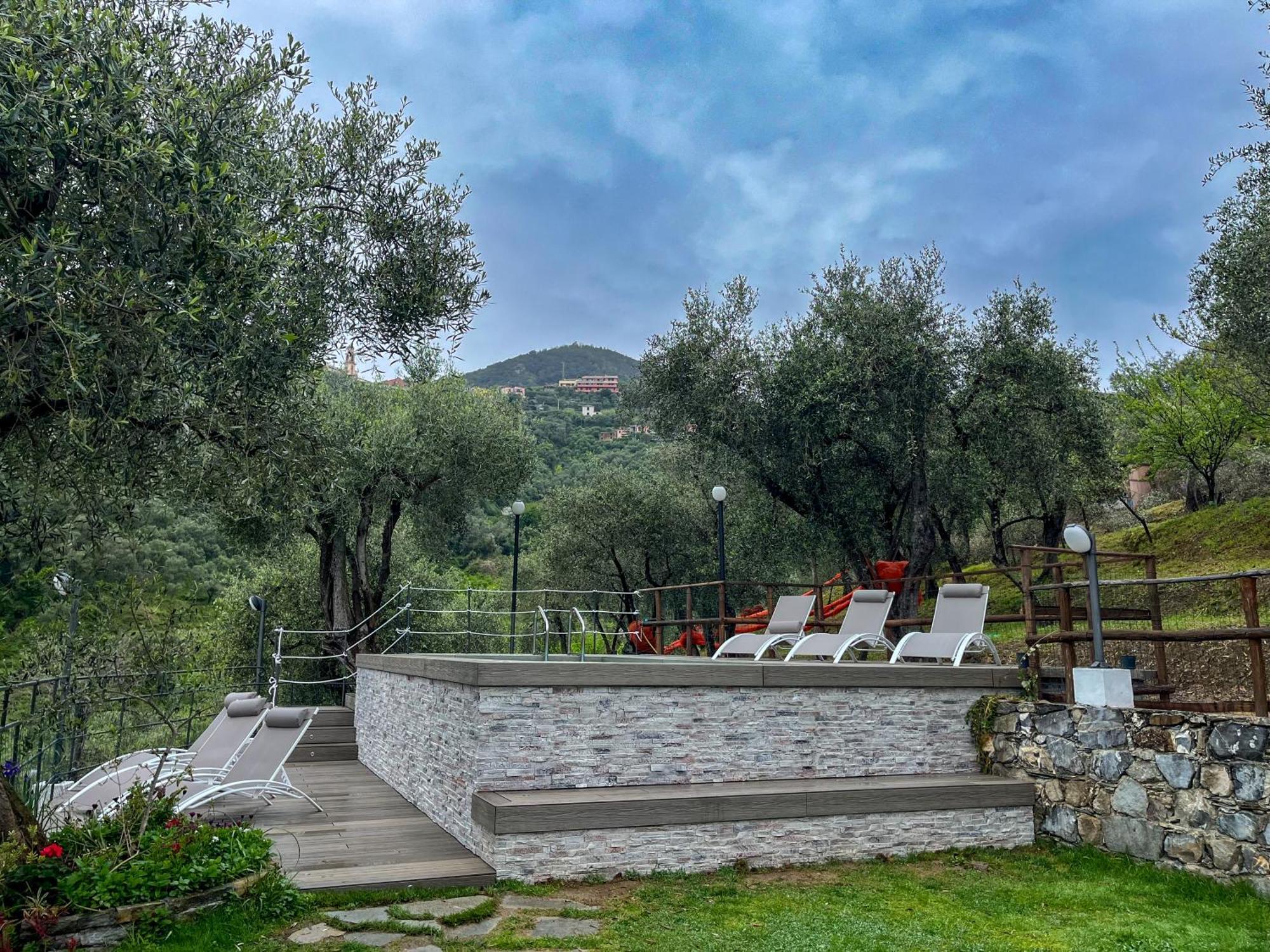 Fior D'Olivo - Villa Con Piscina Privata A Pochi Minuti Dal Centro Di Sestri Levante, Mare E Spiaggie Santo Stefano del Ponte Exterior foto